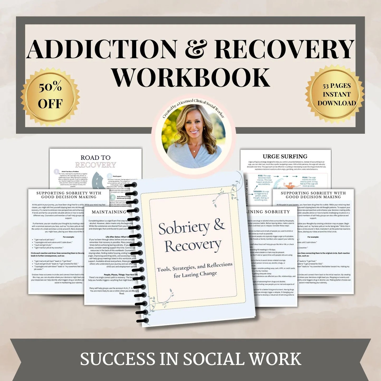 Addiction and Recovery, therapist tools